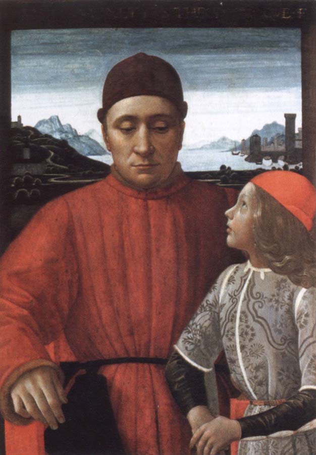 francesco sassetti and his son teodoro